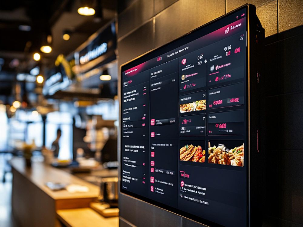 digitális-kijelző-éttermeknek